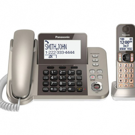 تلفن بی سیم و با سیم پاناسونیک مدل KX-TGF350